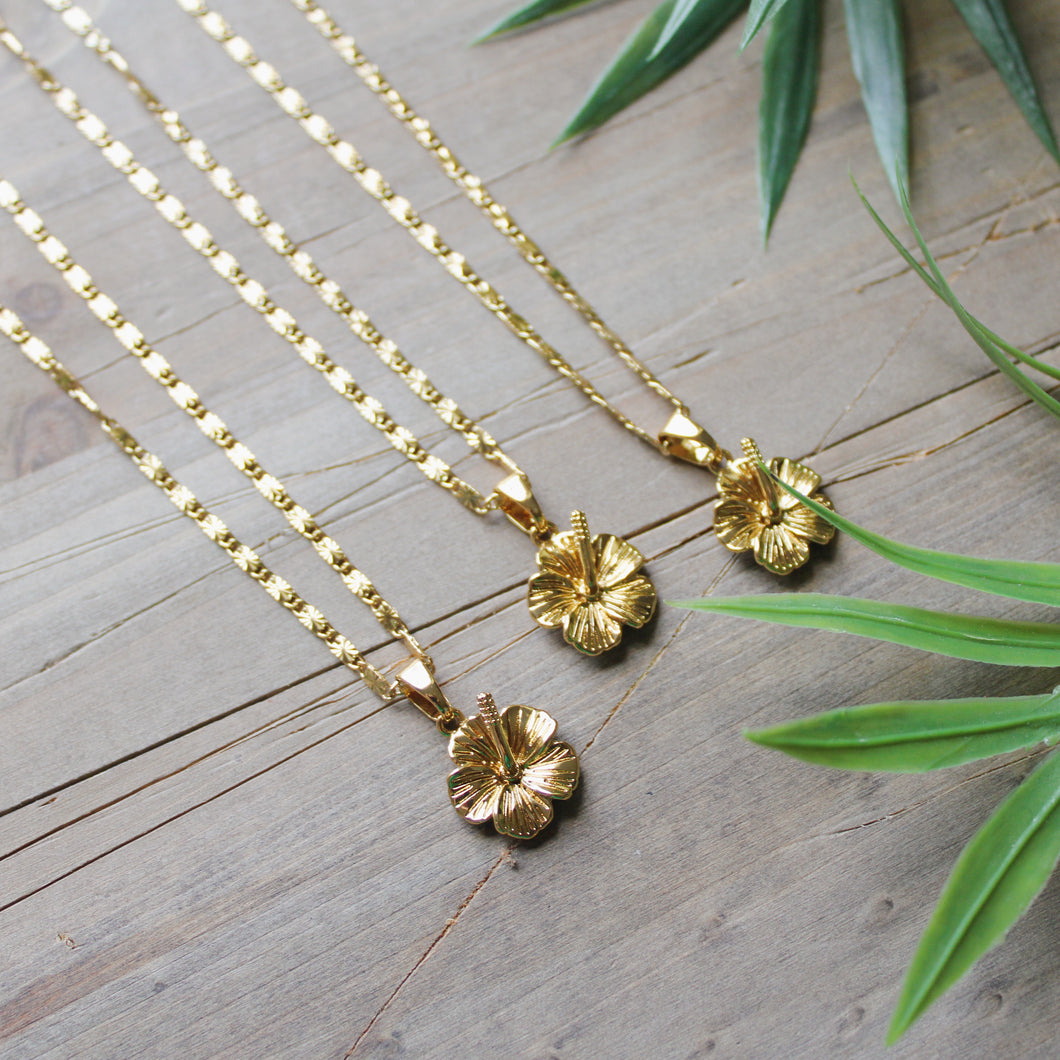Hibiscus Necklace