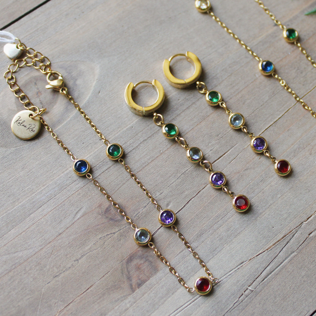 Dainty Rainbow Bracelet