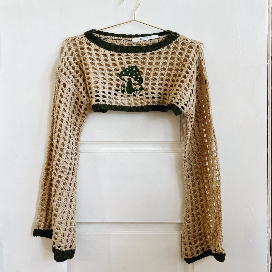 Mushroom Crochet Top