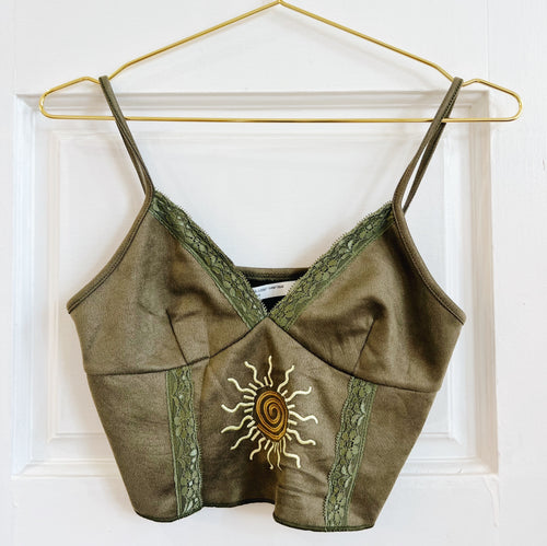 Olive Sun Top | Size Small