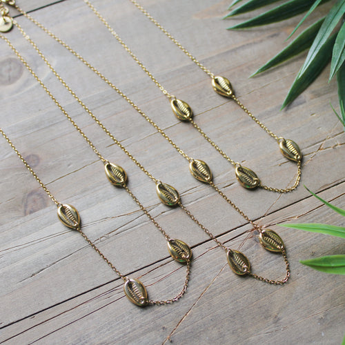 Cowrie Shell Choker