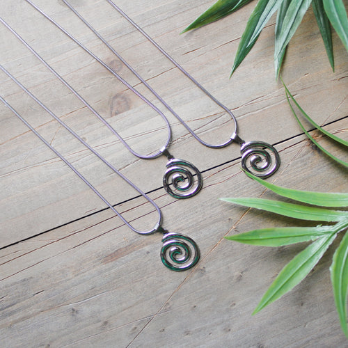 Silver Mirage Necklace