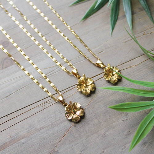 Hibiscus Necklace