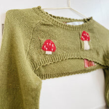 Cropped Mushroom Sweater