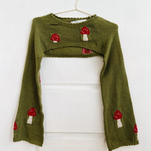 Cropped Mushroom Sweater