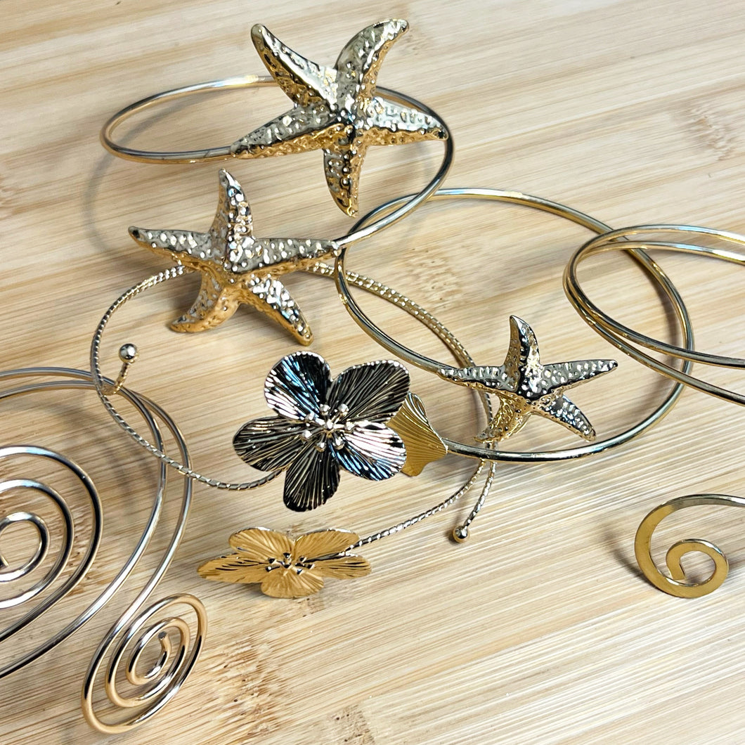 Goddess Arm Cuffs (Gold) • Multiple Styles