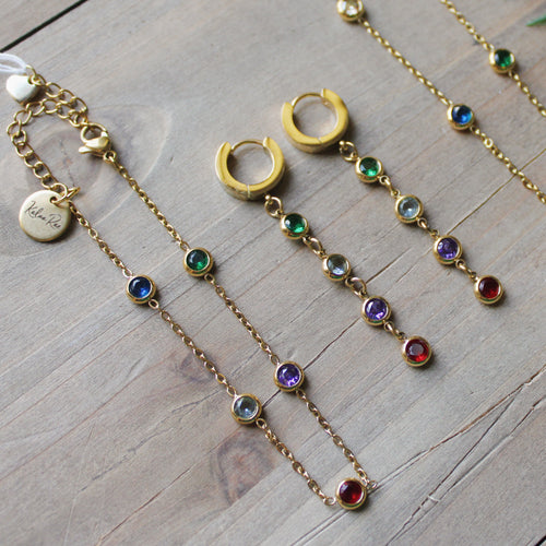 Dainty Rainbow Bracelet