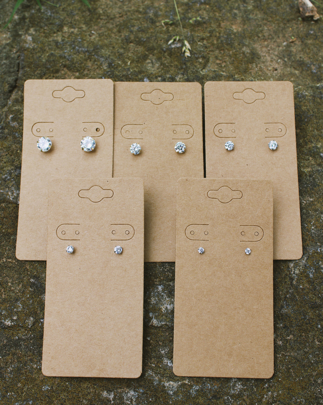 CZ Studs | Silver