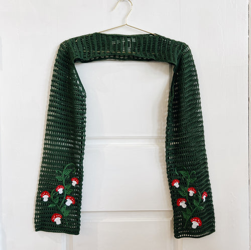 Mushroom Crochet Sleeves | Size S