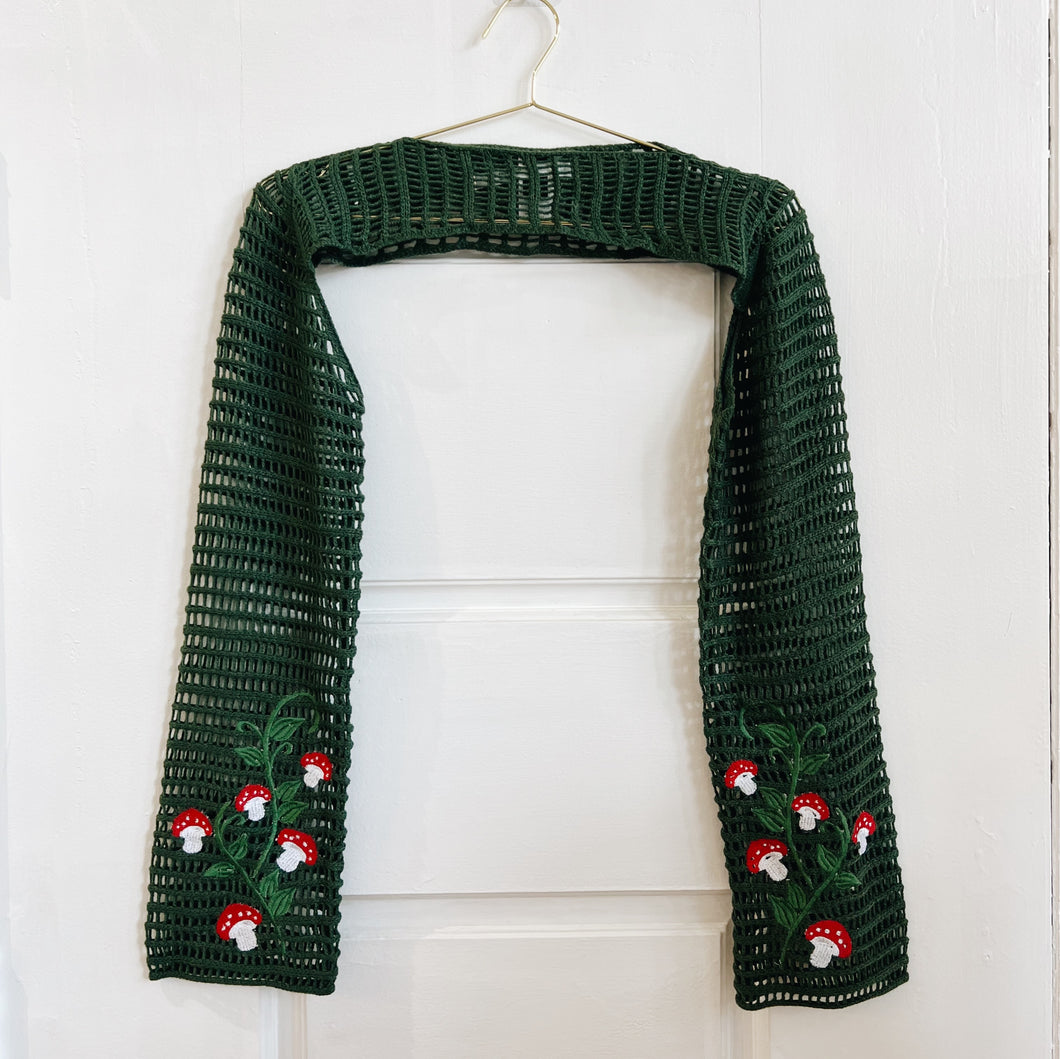 Mushroom Crochet Sleeves | Size S