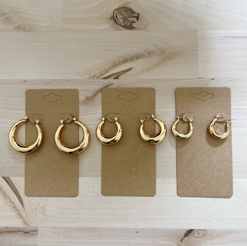Classic Hoops | Gold
