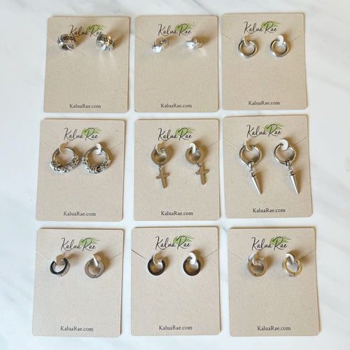 Unisex Ear Huggies • Stainless Steel