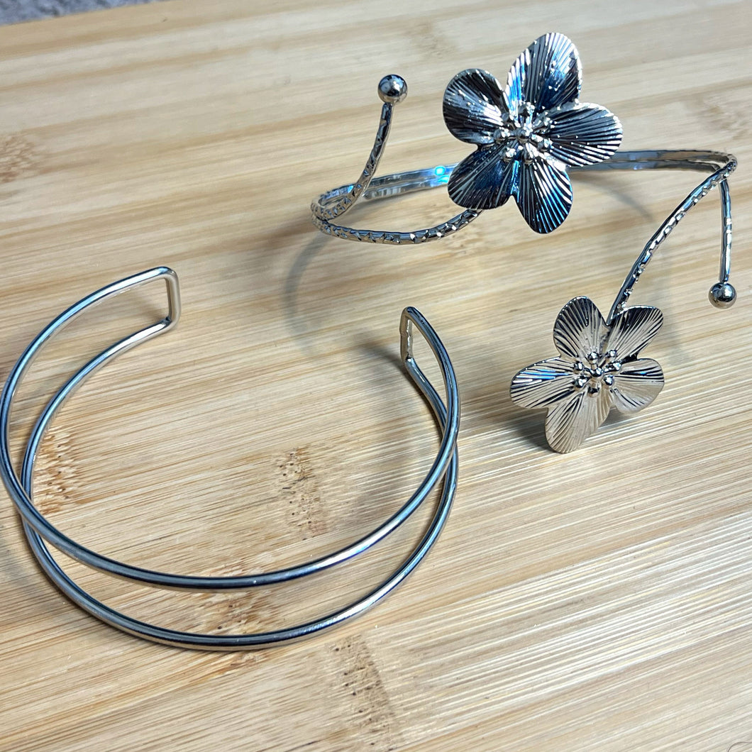 Goddess Arm Cuffs (Silver) • Multiple Styles