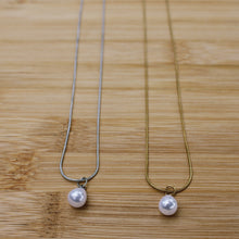Pearl Necklace | Silver & Gold