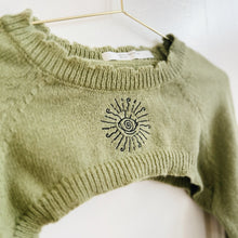 Cropped Sun Sweater