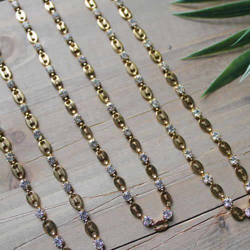 Coffee Bean Bling Choker