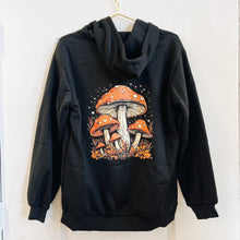 Black Mushroom Hoodie | Size XL