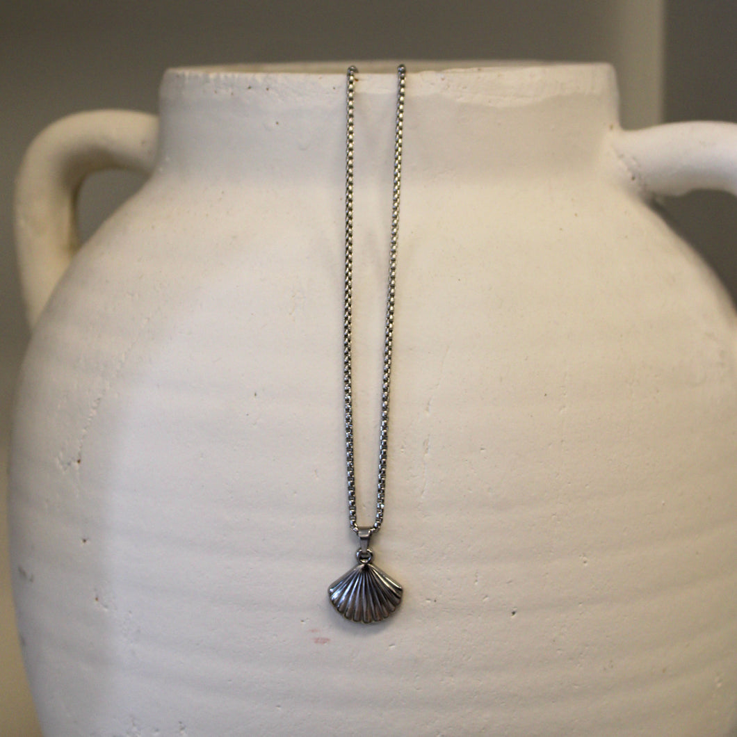 Silver Shell Necklace