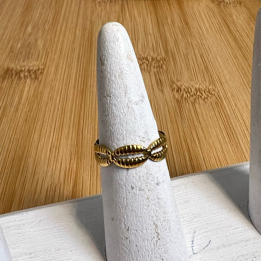 Cowrie Shell Ring