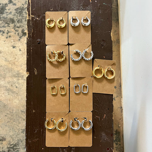 Everyday Hoop Earrings