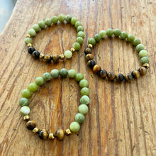 Tigers Eye Serpentine Bracelets • Multiple Style