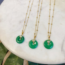 Jade Star Necklace • 24k Gold Filled