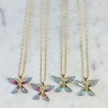 Butterfly Pixie Necklace • 24k Gold Filled