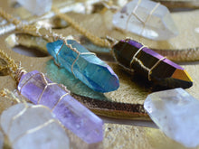 Caged Crystal Necklaces • Multiple Options