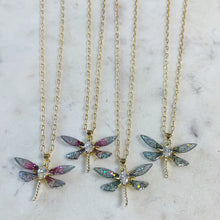 Dragonfly Pixie Necklace • 24k Gold Filled