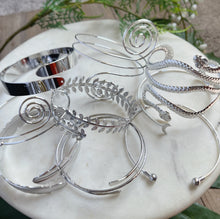 Goddess Arm Cuffs Silver