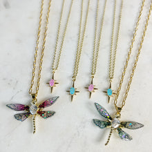 Dragonfly Pixie Necklace • 24k Gold Filled