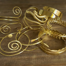 Goddess Arm Cuffs Gold