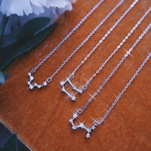 Zodiac Constellation Necklace • Silver