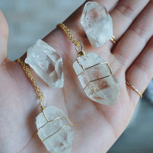 Caged Crystal Necklaces • Multiple Options