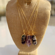 Caged Crystal Necklaces • Multiple Options