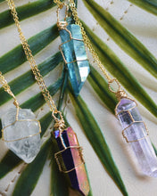 Caged Crystal Necklaces • Multiple Options